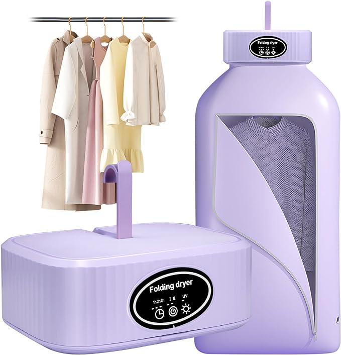 Folded Smart Clothes Dryer